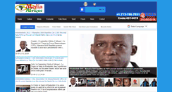 Desktop Screenshot of mediadafrique.com